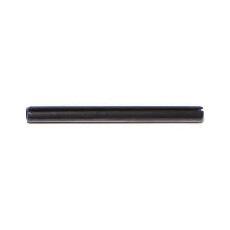 Midwest Fastener Tension Spring Pin, 1/8 in Outside Dia, 1-1/2 in L, Steel, 20 PK 72765